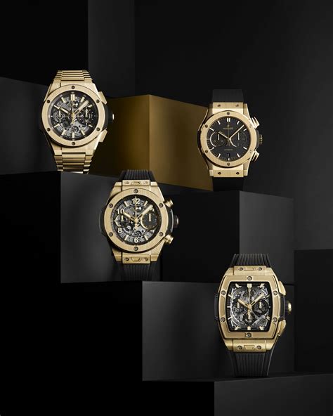 hublot yellow gold collection|Hublot watches gold.